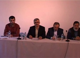 “Adalet talebimiz var” inisiyatifinin 19 Ocak 2014’te yaptığı basın toplantısı