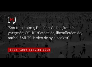 Gergerlioğlu: “Son tura kalmış Erdoğan-Gül başkanlık yarışında; Gül, Kürtlerden..