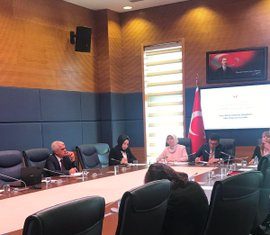 Göc ve uyum alt komisyonu olarak Uluslararası iş gücü genel müdürü Saadettin Akyıl’ı dinledik.