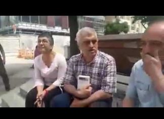 Sakarya caddesinde 5 gundür aclık grevi yapan KHK lı Cemal Yıldırım’la konusuyorum