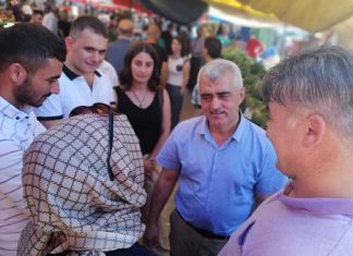 Gebze yönetimi ile Gebze cuma pazar’ında esnaf ziyareti yaptık