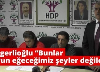 Gergerlioğlu “Bunlar boyun eğeceğimiz şeyler değildir”