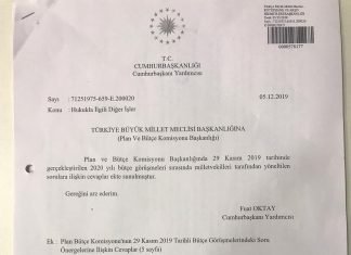 CUMHURBAŞKANI YARDIMCISI FUAT OKTAY’IN SORULARIMA CEVAPLARI