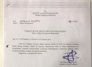HAZİNE VE MALİYE BAKANI BERAT ALBAYRAK’IN SORULARIMA CEVAPLARI