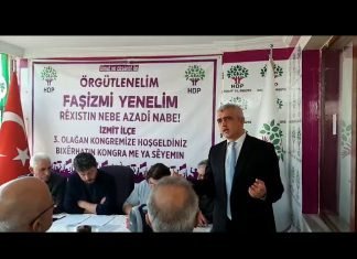 İzmit İlçe 3. Olağan Kongresinde Konuşuyorum
