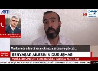 Malatya’da Şenyaşar Ailesi Davasını Takip Ediyoruz!