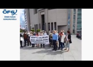 Hukuksuzca Tutuklanan Bülent Uyguner Arkadaşımızın Mahkemesindeyiz
