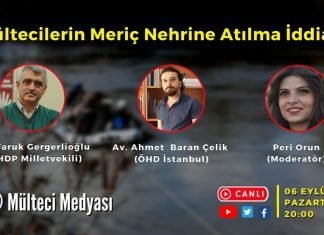 Mültecilerin Meriç Nehrine Atılma İddiası