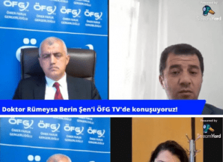 ÖFG TV’de Van-Hakkari Tabip Odası Başkanı Dr. Hüseyin Yaviç ve Yasemin Boyraz Konuğumuz Oldu