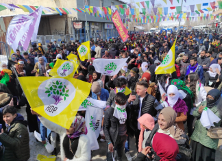 HDP Kocaeli Milletvekili Gergerlioğlu Erzurum Tekman’da Newroz Mitingi Gerçekleştirdi