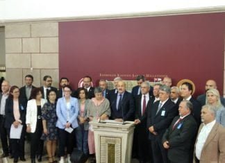 TTB, Sağlık Emek-Meslek Örgütleri ve Sağlık Sektöründen Milletvekilleri TBMM’de Basın Açıklaması Yaptı