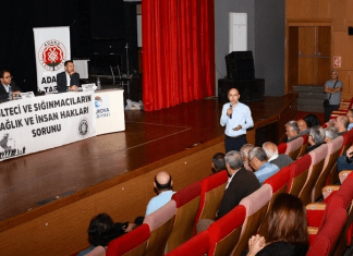 KOCAELİ MİLLETVEKİLİ GERGERLİOĞLU ADANA’DA GERÇEKLEŞEN “MÜLTECİ VE SIĞINMACILARIN SAĞLIK VE İNSAN HAKLARI SORUNU” PANELİNE KATILDI