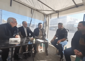 Kocaeli Milletvekili Ömer Faruk Gergerlioğlu Gebze’de Bulunan Pulver Kimya’nın Grevdeki İşçilerini Ziyaret Etti