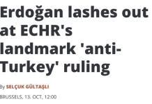 Erdoğan lashes out at ECHR’s landmark ‘antiTurkey’ ruling