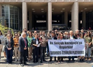 Ömer Faruk Gergerlioğlu, Selçuk Kozağaçlı’nın yeniden tutuklanmasına ilişkin Ankara Adliyesi’nde gerçekleşen basın açıklamasına katıldı.