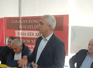 Ömer Faruk Gergerlioğlu Demokratik Alevi Derneği Ana Fatma Cem Evi Gebze Şubesi’nin 5. Olağan kongresinde konuştu