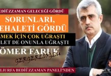 BEDİÜZZAMAN GELECEĞİ GÖRDÜ, SORUNLARI, CEHALETİ GÖRDÜ, ÇÖZMEK İÇİN ÇOK UĞRAŞTI