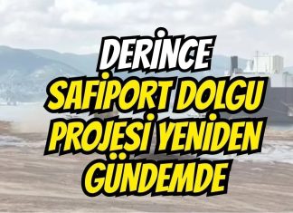 Derince’deki Safiport’ta Deniz Dolgu Çalışmaları Yeniden Gündemde