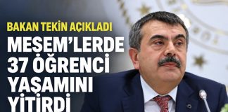 Bakan Tekin Açıkladı: MESEM’lerde 37 Öğrenci Yaşamını Yitirdi