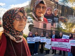 Kursiyer teğmen annesi, yeni yasama yılının ilk gününde adalet için yürüdü