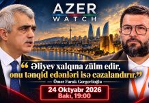 Əliyev hicabı qadağan edir, onu tənqid edənləri cəzalandırır! – Ömər Faruk Gergerlioğlu (TBMM)